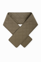 RainWrap Noir – Écharpe capuche imperméable élégante | RAINPOP — taupe